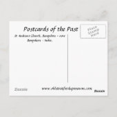 Old Briefkaart - Bangalore (Bengaluru), India. (Achterkant)