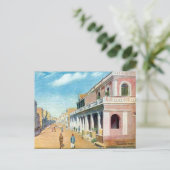 Old Briefkaart - Bangalore (Bengaluru), India. (Staand voorkant)