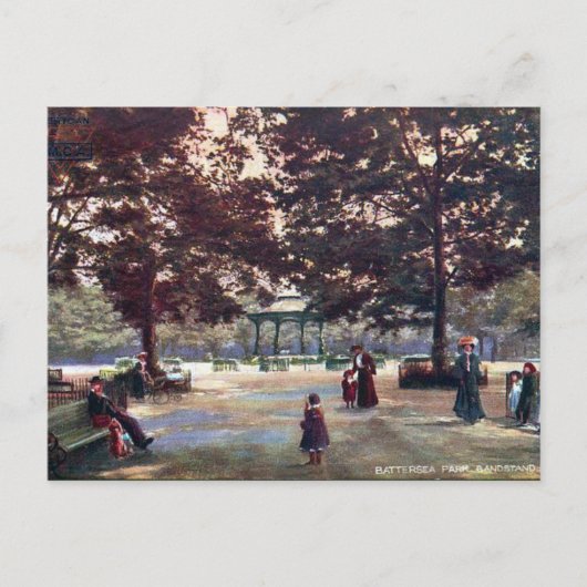 Old Briefkaart - Battersea Park, Londen (Voorkant)