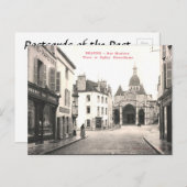 Old Briefkaart - Beaune, Côte d'Or, Frankrijk (Voorkant / Achterkant)