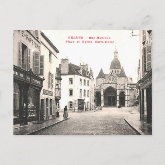 Old Briefkaart - Beaune, Côte d'Or, Frankrijk (Voorkant)