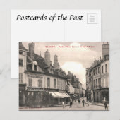 Old Briefkaart - Beaune, Côte d'Or, Frankrijk (Voorkant / Achterkant)