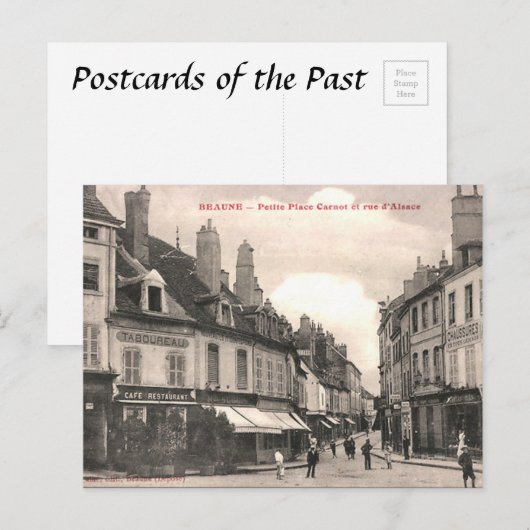 Old Briefkaart - Beaune, Côte d'Or, Frankrijk (Voorkant / Achterkant)