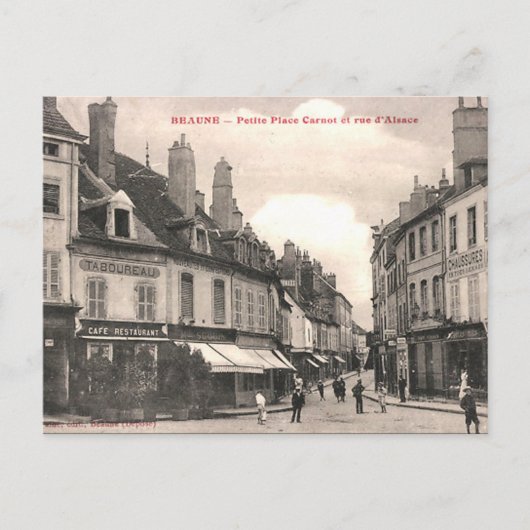 Old Briefkaart - Beaune, Côte d'Or, Frankrijk (Voorkant)