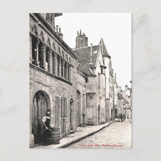 Old Briefkaart - Beaune, Côte d'Or, Frankrijk (Voorkant)