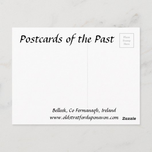 Old Briefkaart - Belleek, Co Fermanagement, Ierlan (Achterkant)