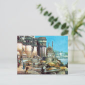 Old Briefkaart - Benares (Varanasi), India (Staand voorkant)