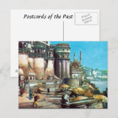 Old Briefkaart - Benares (Varanasi), India (Voorkant / Achterkant)