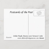 Old Briefkaart - Benares (Varanasi), India (Achterkant)