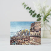 Old Briefkaart - Benares (Varanasi), India (Staand voorkant)