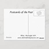 Old Briefkaart - Biloxi, Mississippi, Verenigde St (Achterkant)
