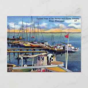 Old Briefkaart - Biloxi, Mississippi, Verenigde St