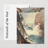 Old Briefkaart - Boulder Dam, Nevada/Arizona, Vere (Voorkant / Achterkant)