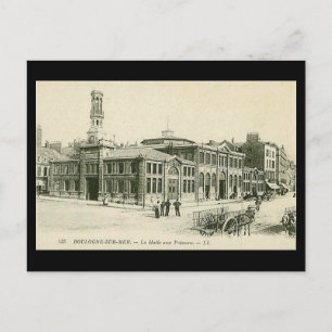 Old Briefkaart - Boulogne Fish Market