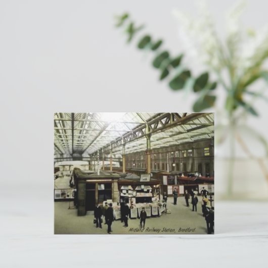 Old Briefkaart - Bradford, Yorkshire (Staand voorkant)