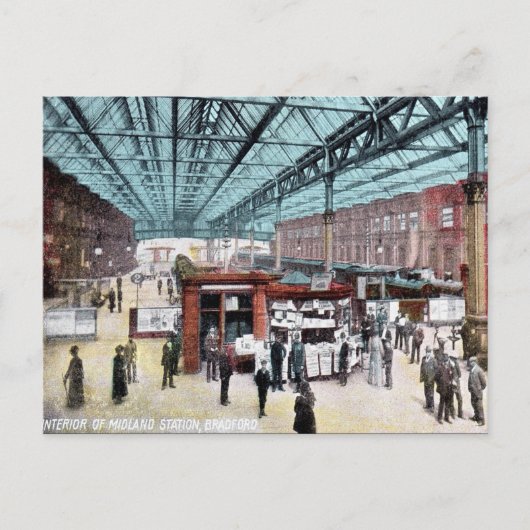 Old Briefkaart - Bradford, Yorkshire (Voorkant)