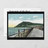 Old Briefkaart - Bray, Co Wicklow, Ierland (Voorkant / Achterkant)