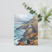 Old Briefkaart - Bray Head, Co Wicklow, Ierland (Staand voorkant)