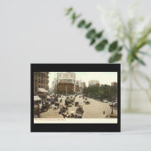 Old Briefkaart, Broadway & 5th Ave, New York City Briefkaart (Staand voorkant)