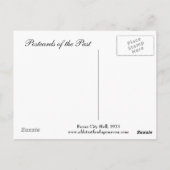 Old Briefkaart - Bronx, City Hall, 1913 (Achterkant)