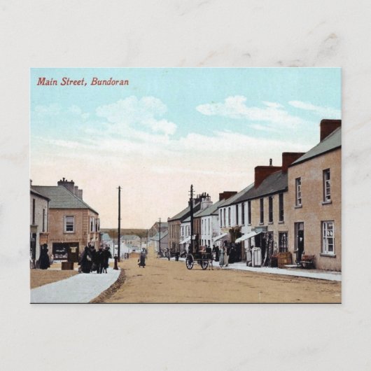 Old Briefkaart - Bundoran, Co Donegal, Ierland (Voorkant)