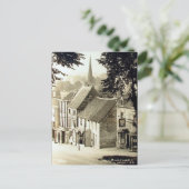 Old Briefkaart - Burford, Oxfordshire, Engeland (Staand voorkant)