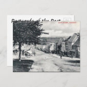 Old Briefkaart - Burford, Oxfordshire, Engeland (Voorkant / Achterkant)