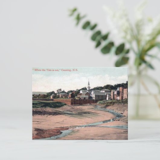 Old Briefkaart - Canning Nova Scotia, Canada (Staand voorkant)