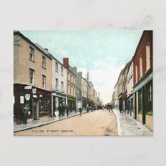 Old Briefkaart - Carlow, Ierland (Voorkant)