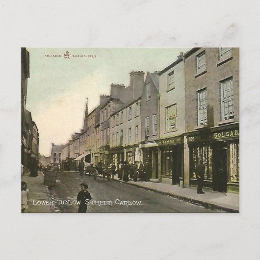 Old Briefkaart - Carlow, Ierland (Voorkant)