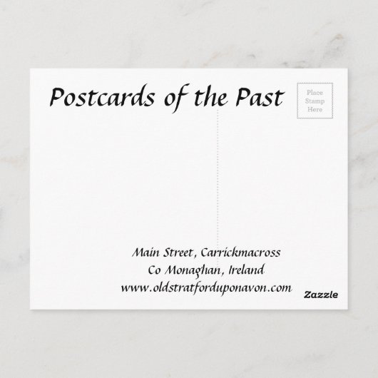 Old Briefkaart - Carrickmacross, Co Monaghan (Achterkant)