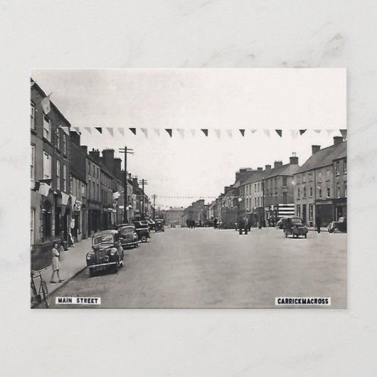 Old Briefkaart - Carrickmacross, Co Monaghan (Voorkant)
