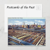 Old Briefkaart - Chicago, Illinois (Voorkant / Achterkant)