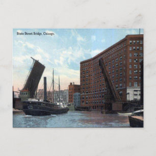 Old Briefkaart - Chicago, Illinois