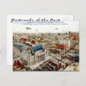 Old Briefkaart - Chicago, Illinois (Voorkant / Achterkant)