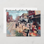 Old Briefkaart - Chicago, Illinois (Voorkant / Achterkant)