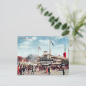 Old Briefkaart - Chicago, Illinois (Staand voorkant)