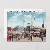 Old Briefkaart - Chicago, Illinois (Voorkant / Achterkant)