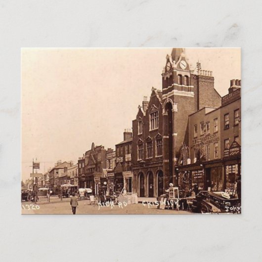 Old Briefkaart - Chiswick, Londen (Voorkant)