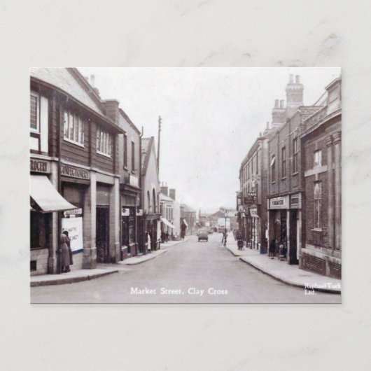 Old Briefkaart - Clay Cross, Derbyshire (Voorkant)