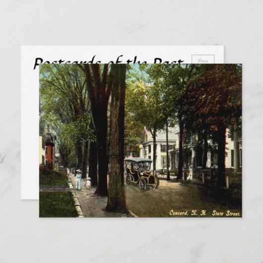 Old Briefkaart - Concord, New Hampshire (Voorkant / Achterkant)