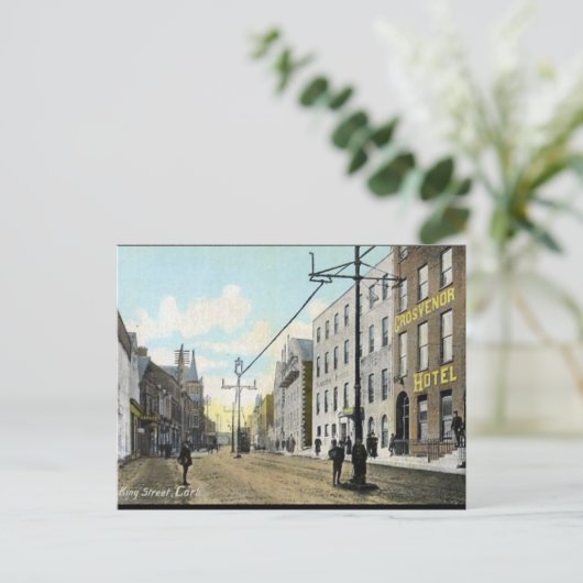 Old Briefkaart - Cork, Ierland (Staand voorkant)