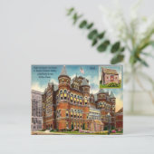 Old Briefkaart - Dallas, Texas (Staand voorkant)