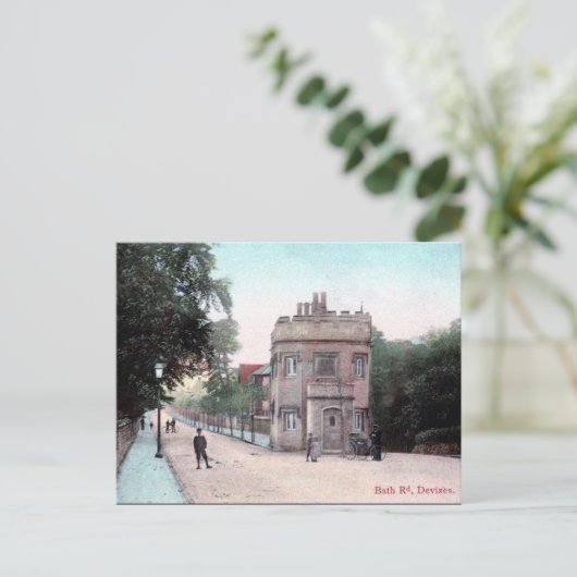 Old Briefkaart - Devizes, Wiltshire (Staand voorkant)