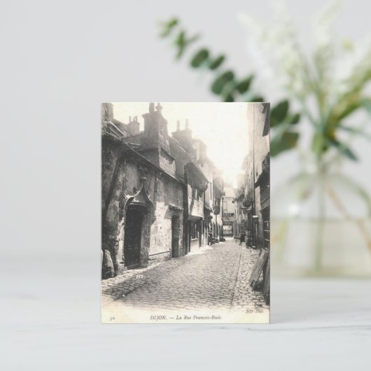Old Briefkaart - Dijon, Côte d'Or, Frankrijk (Staand voorkant)