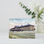 Old Briefkaart - Dodge City, Kansas, Verenigde Sta (Staand voorkant)