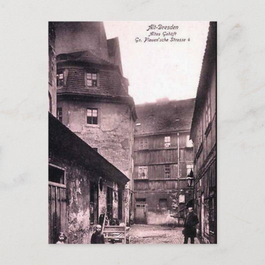 Old Briefkaart - Dresden, Duitsland (Voorkant)
