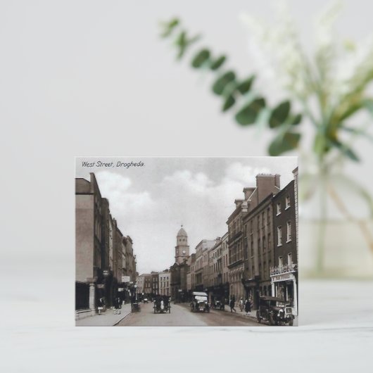 Old Briefkaart - Drogheda, Co Louth, Ierland (Staand voorkant)