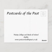 Old Briefkaart - Dublin, Ierland (Achterkant)