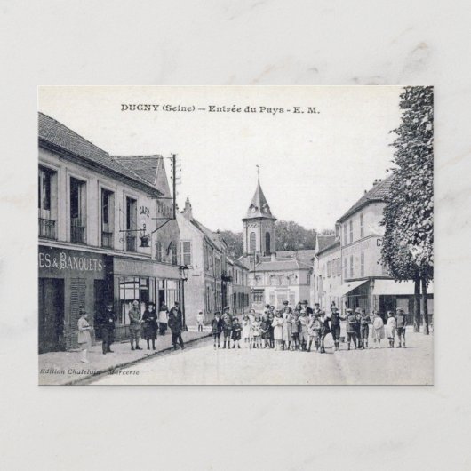 Old Briefkaart - Dugny, Seine-St-Denis, Frankrijk (Voorkant)